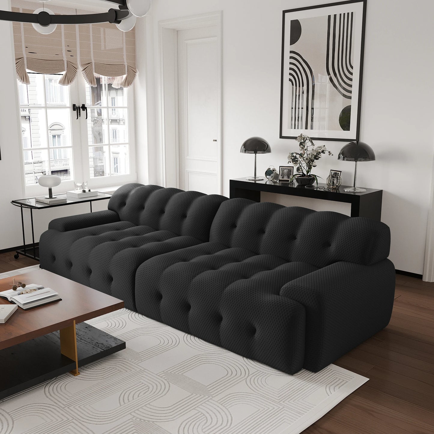 Comfy Cloud 1024Inch Oversized Modular Sectional Sofa Curved