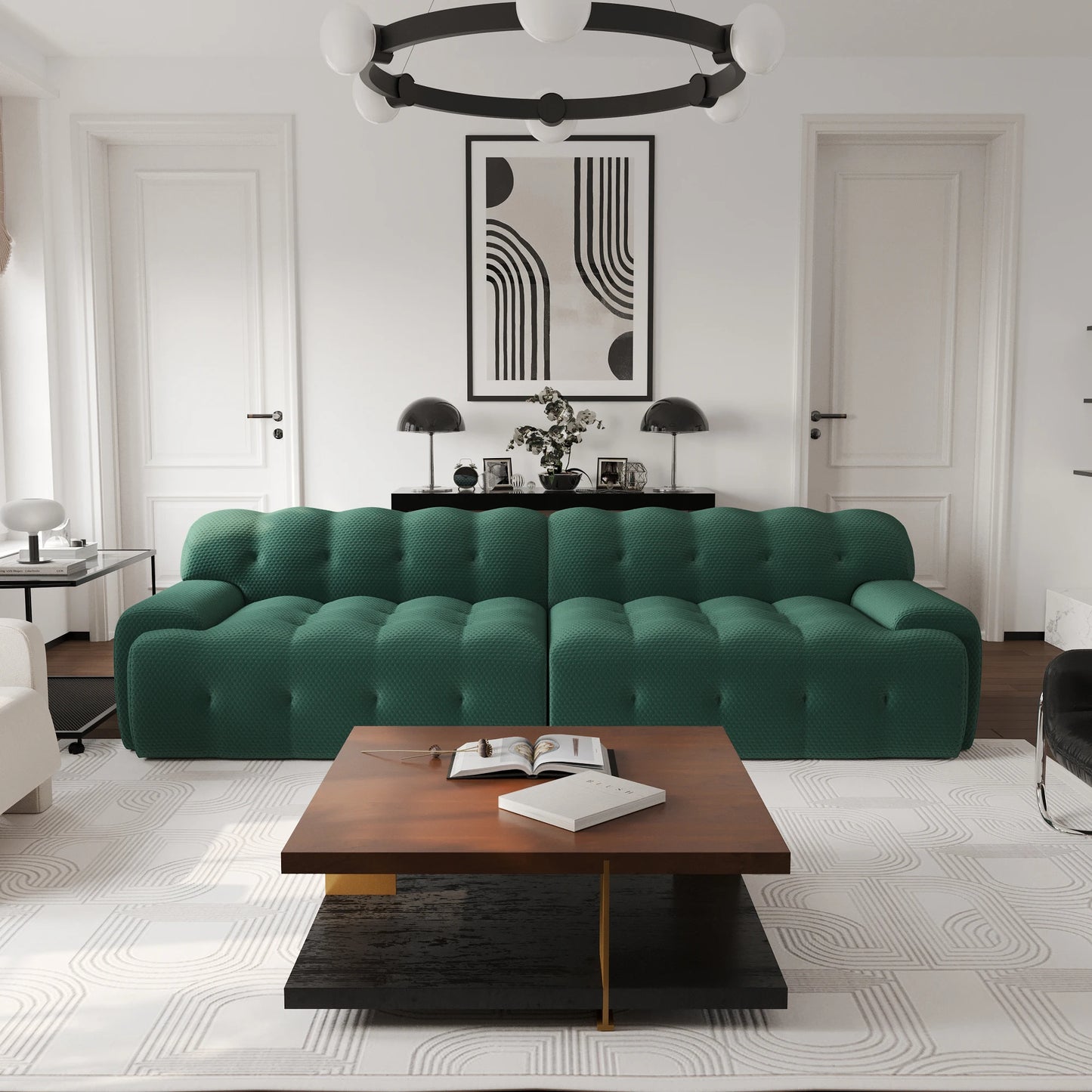 Comfy Cloud 1024Inch Oversized Modular Sectional Sofa Curved