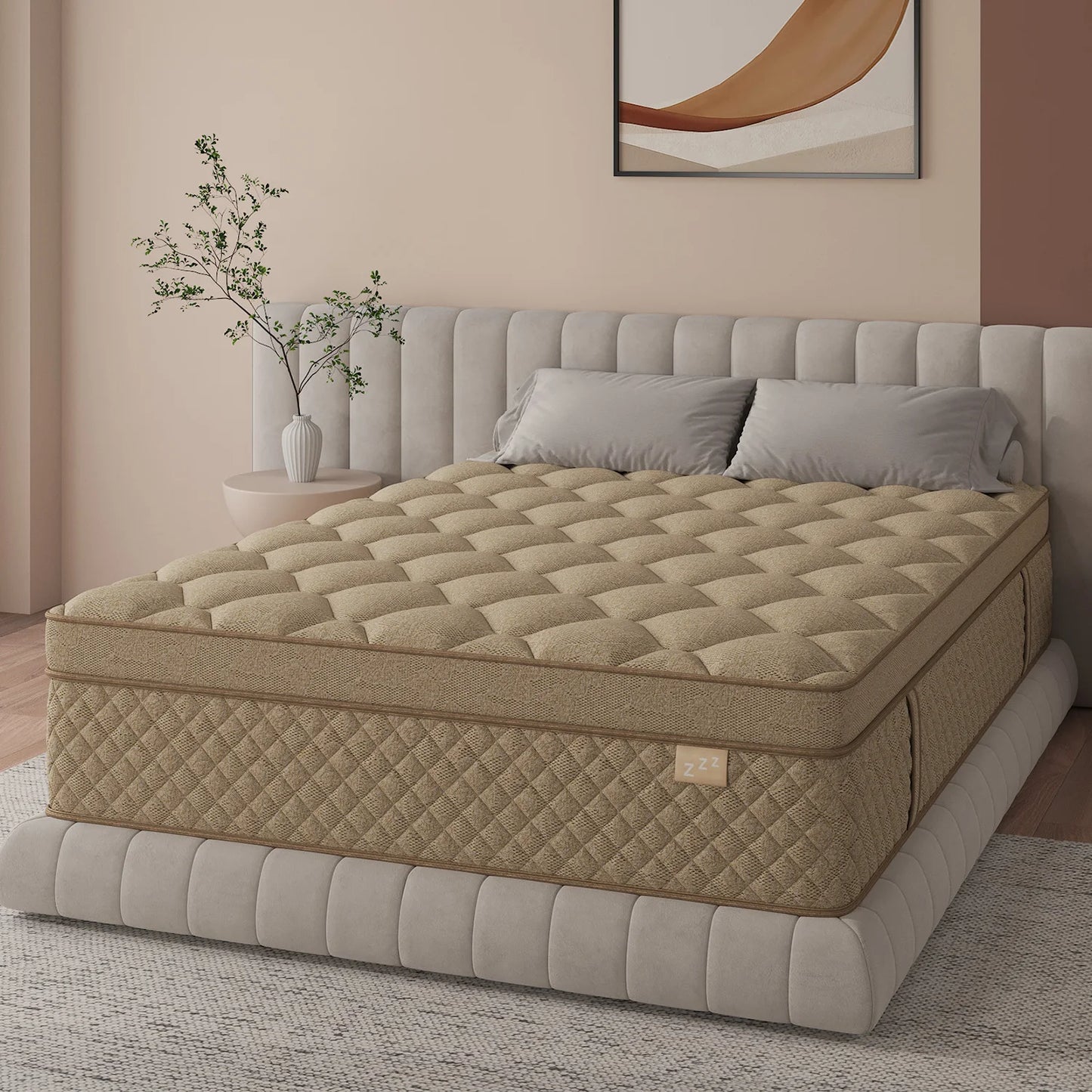 Gel Memory Foam Hybrid Mattress In A Box Pocket Springs