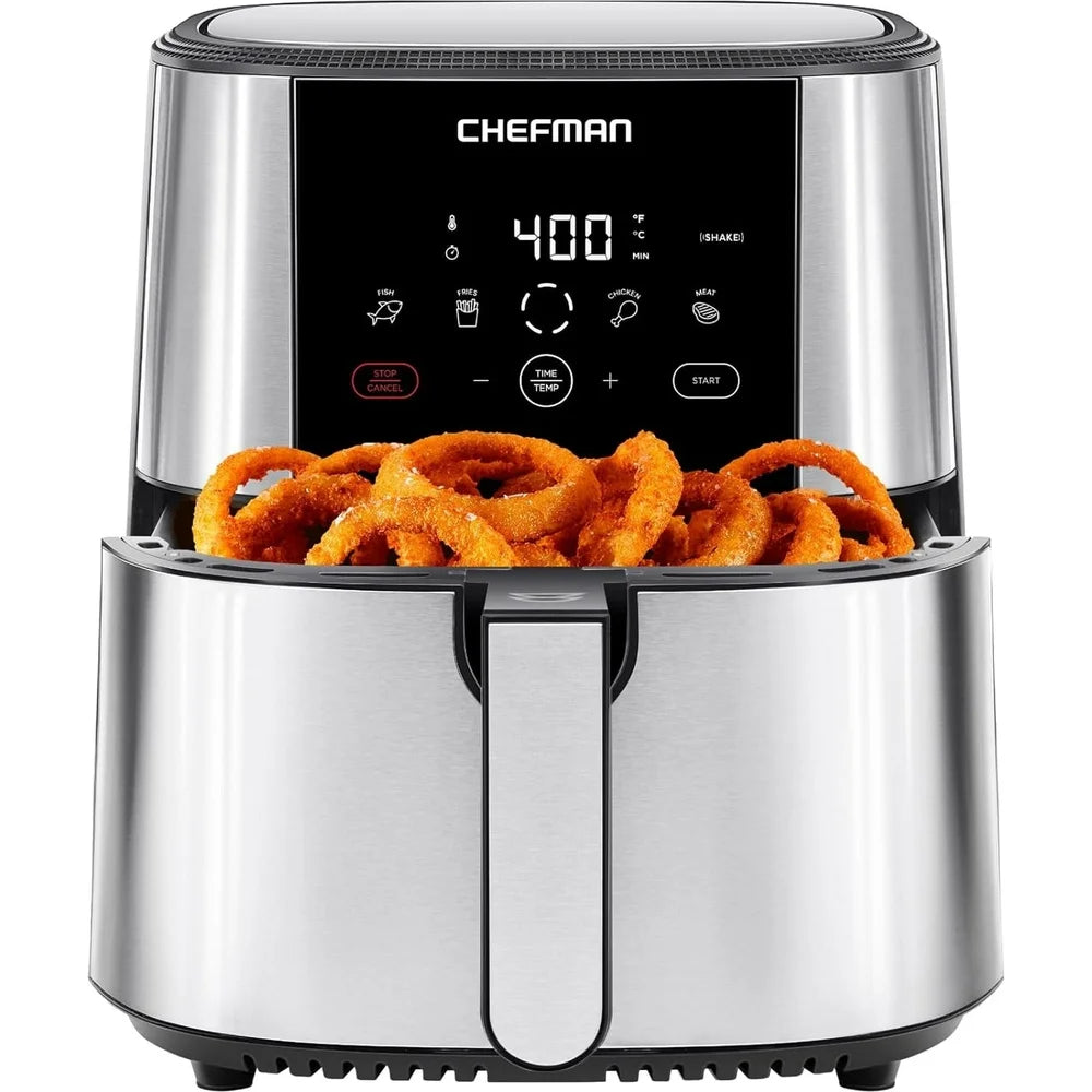 6 Quart Digital Air Fryer With Touch Control And 4 Modes