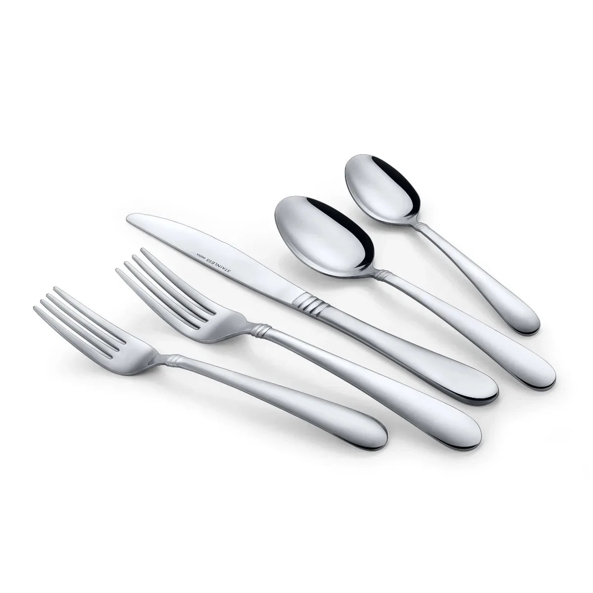 Stainless Steel Flatware Set 20 Piece Service for 12 3 Pack