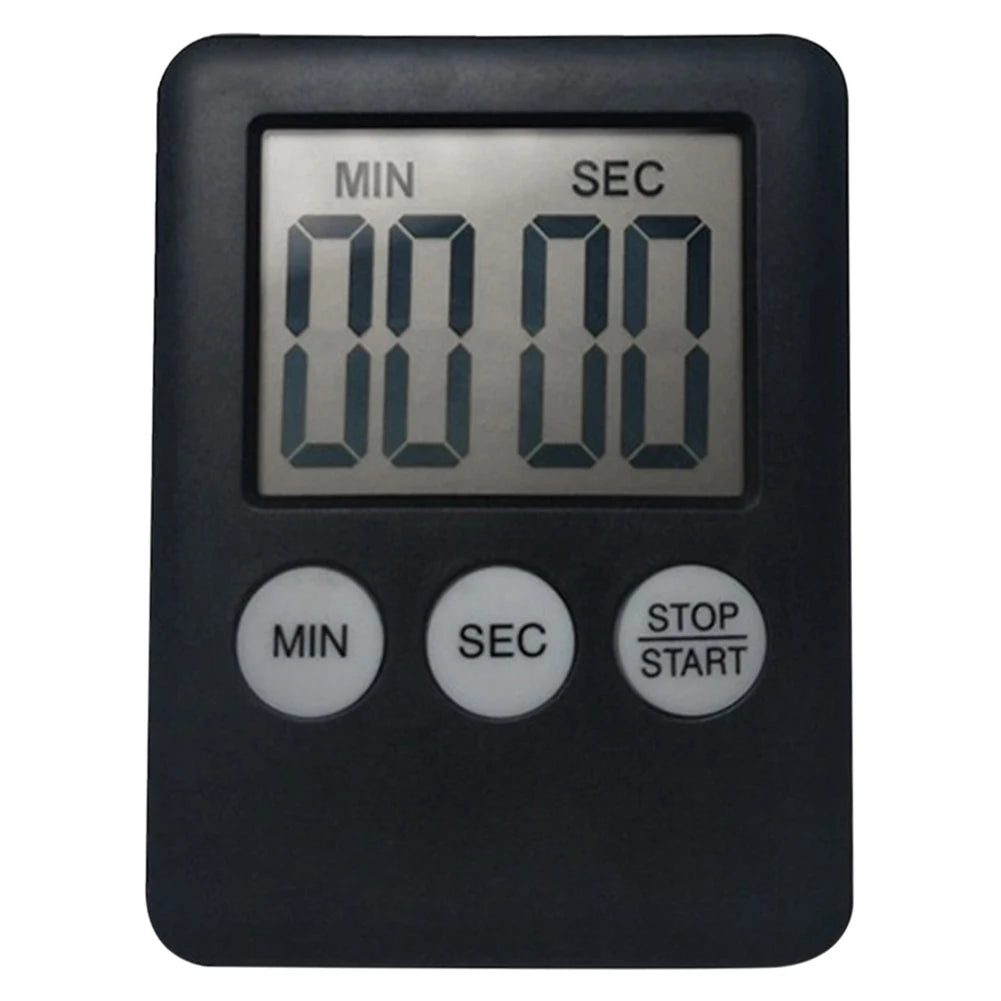 Digital Kitchen Timer Stopwatch With LCD Display Clip