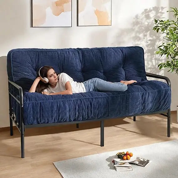 8 Inch Futon Mattress Full Size Ultra Thick Tufted Sofabed
