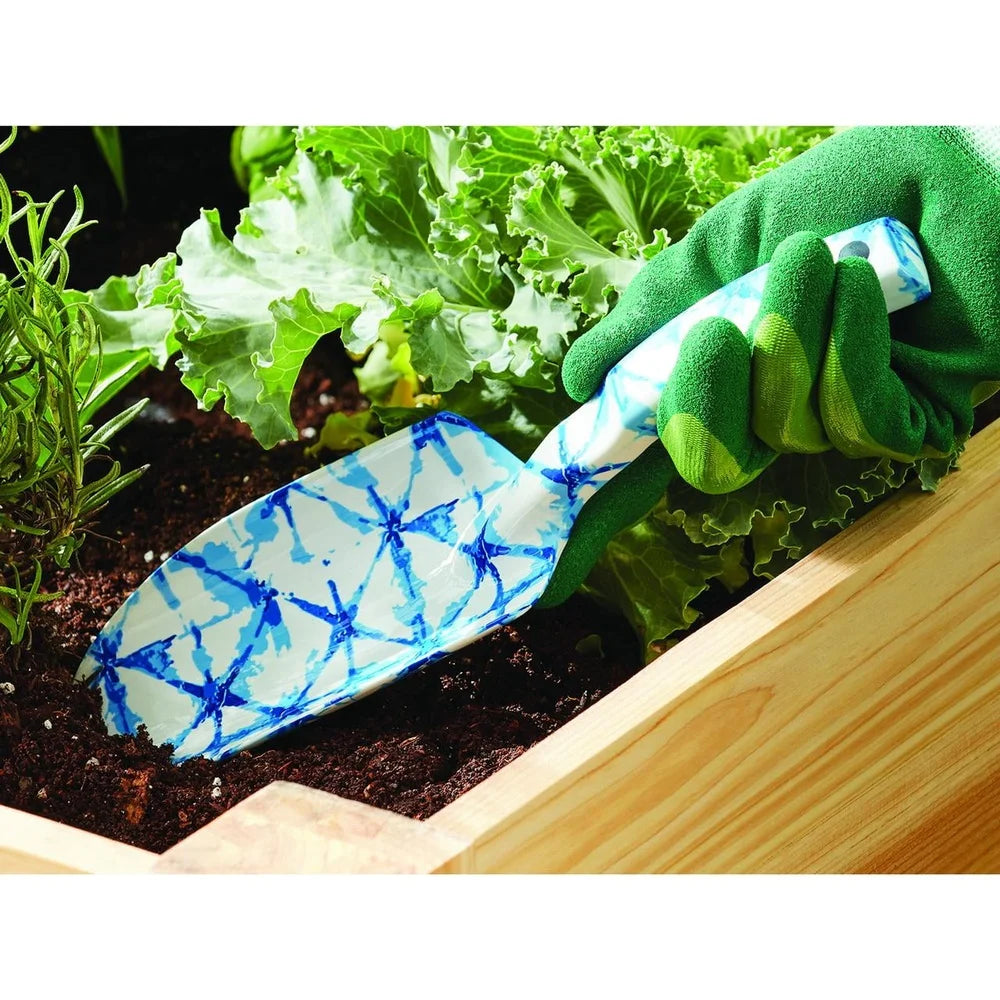 Shibori Gardening Tool Set 23 Pieces Durable Rust-Proof Aluminum Trowel Cultivator Pruner Plant Markers Carry Case