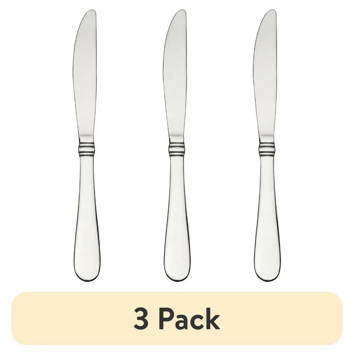 Stainless Steel Flatware Set 20 Piece Service for 12 3 Pack