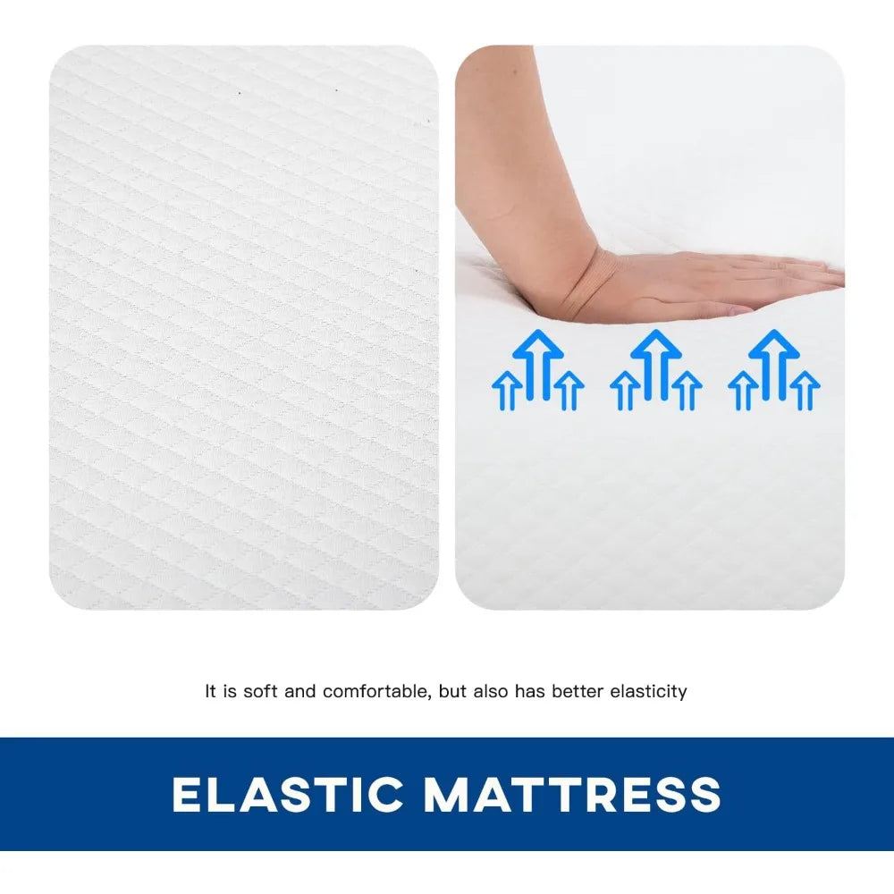 Queen Memory Foam Mattress 10 Inch Medium Firm Bed In Box