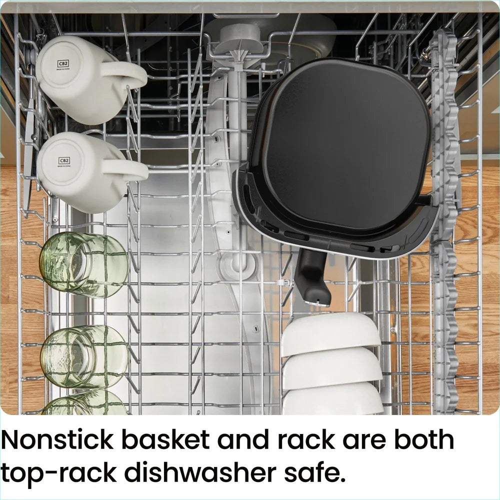 6 Quart Digital Air Fryer With Touch Control And 4 Modes