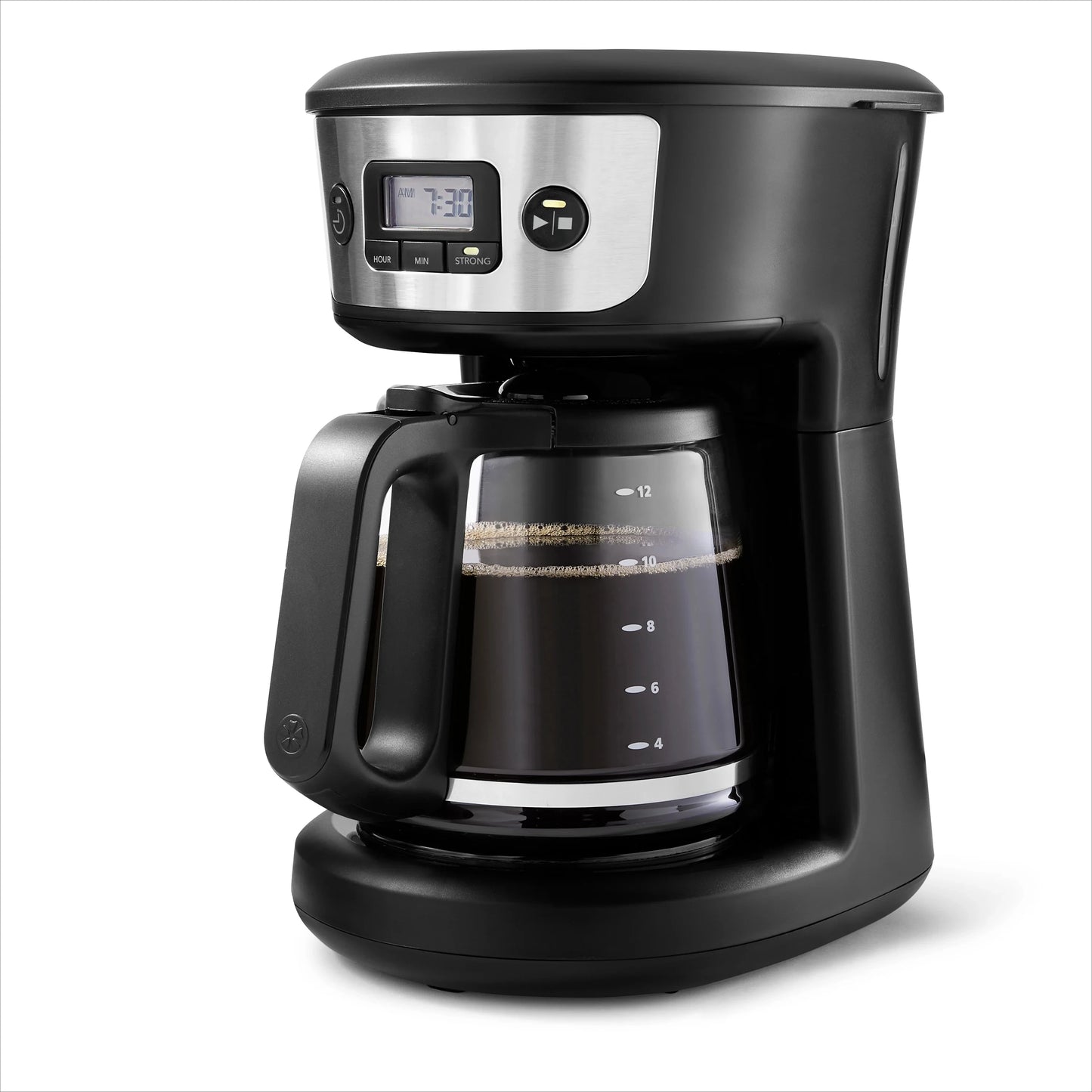 12 Cup Stainless Steel Coffee Maker With Espresso Brewing