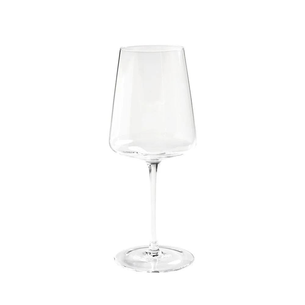 Clear Flared Red Wine Glasses 17oz Set Of 4 Dishwasher Safe