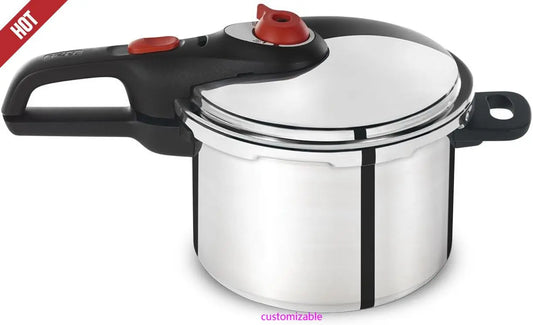 T-Fal P2614634 Secure Aluminum 12 PSI Pressure Cooker 6-Quart