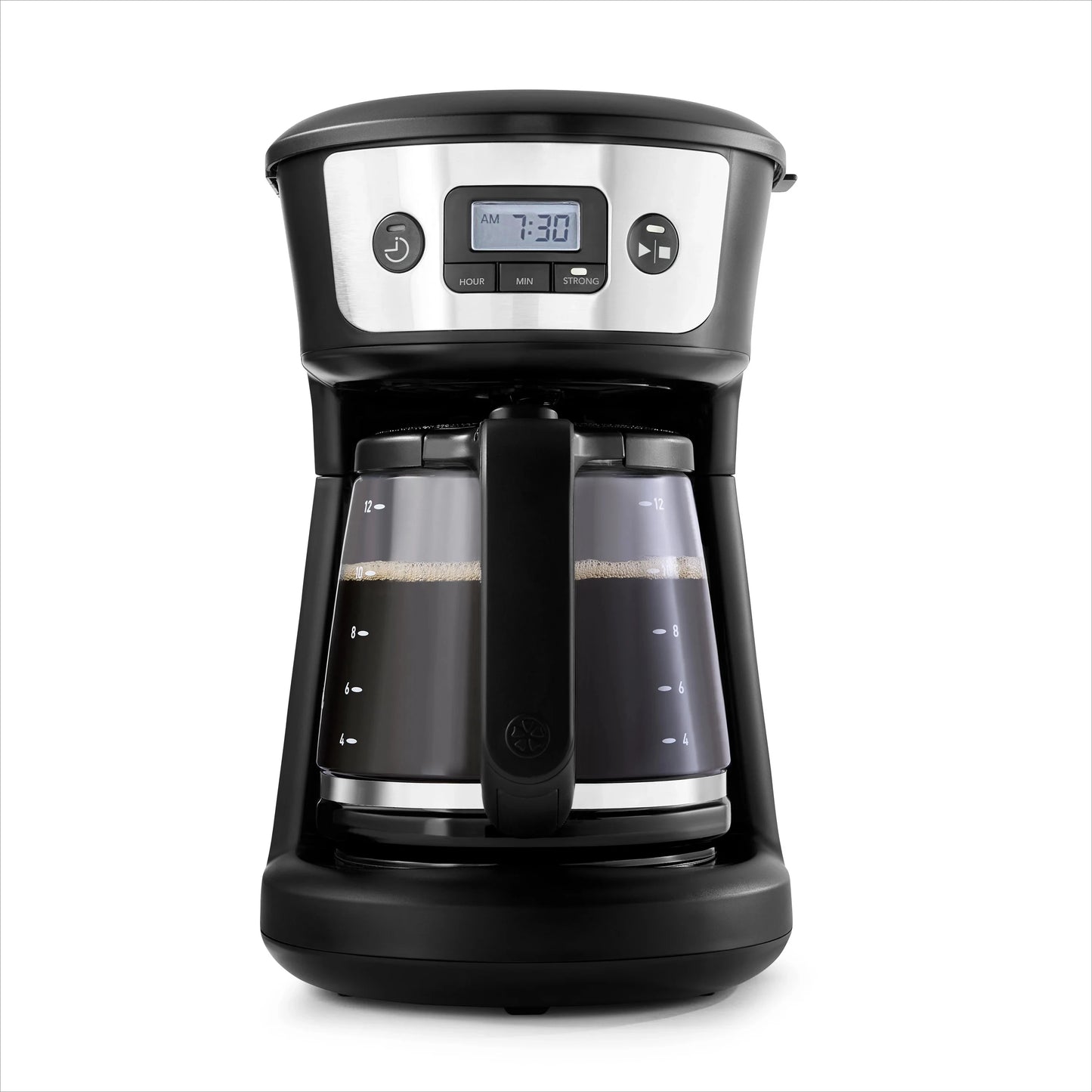 12 Cup Stainless Steel Coffee Maker With Espresso Brewing