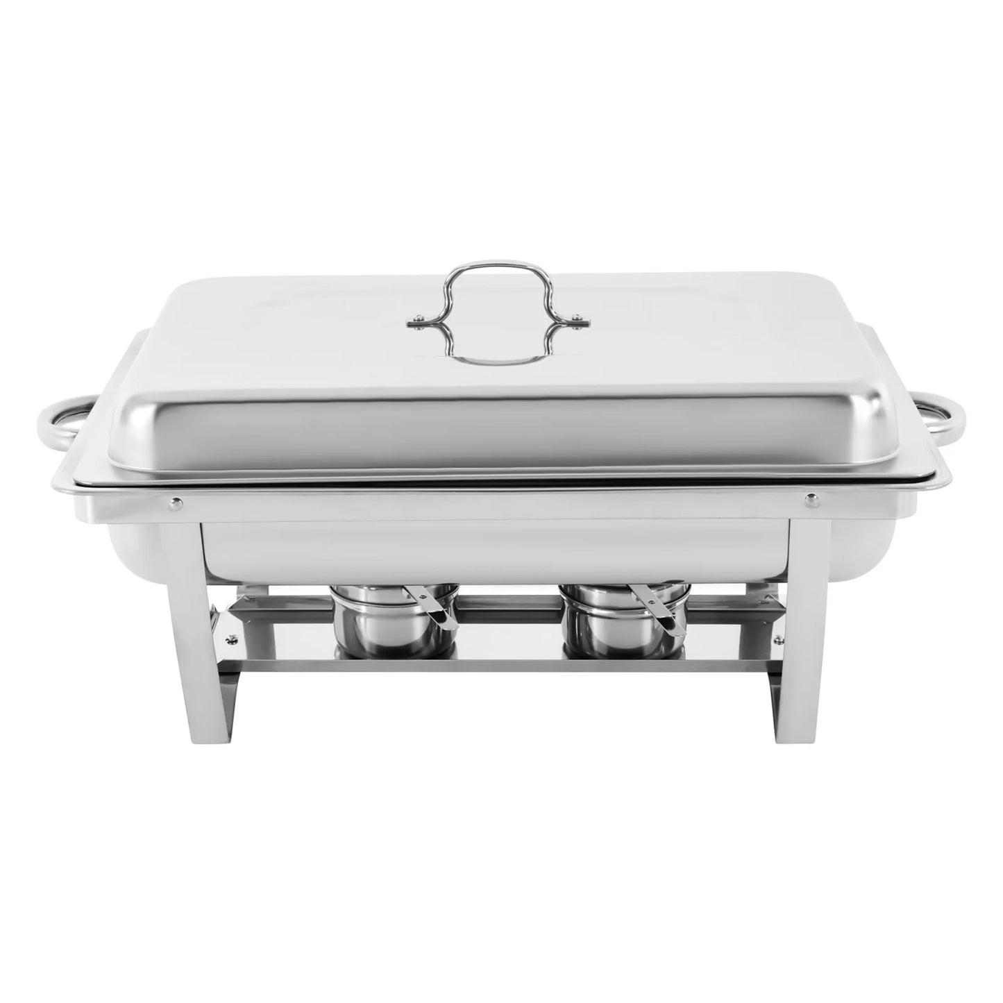 7.5L Stainless Steel Chafing Dish Buffet Set Folding Frame