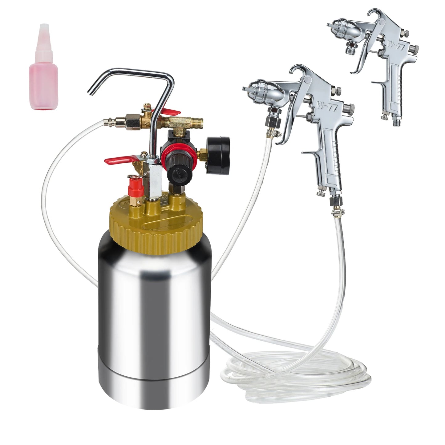 SucceBuy 2L Spray Paint Pressure Pot With 1.8mm Nozzle