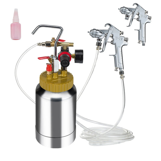SucceBuy 2L Spray Paint Pressure Pot With 1.8mm Nozzle