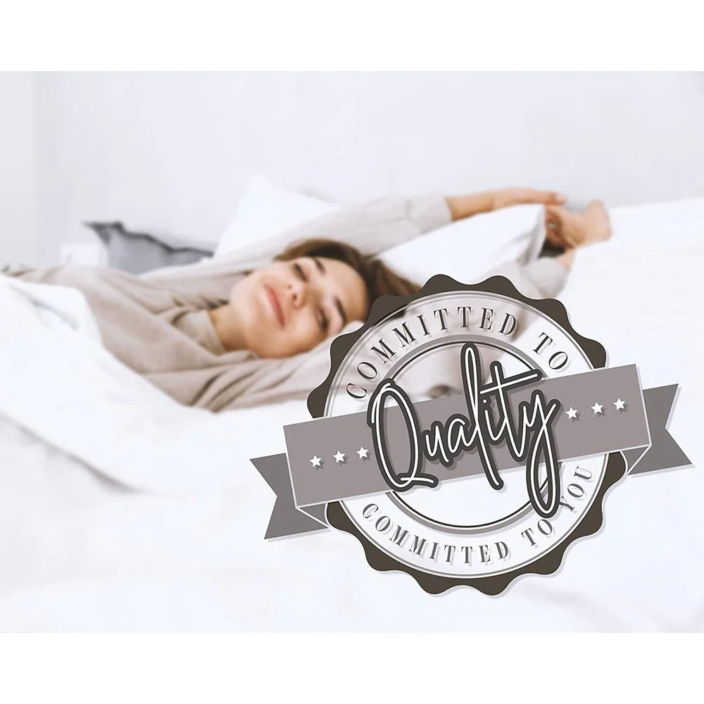 Silky Allergy Friendly Dobby Stripe Microfiber Bed In A Bag
